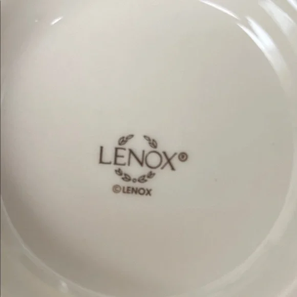 Vintage Lenox beaded Ceramic Vase /Votive holder with Gold Rim - Picture 5 of 6